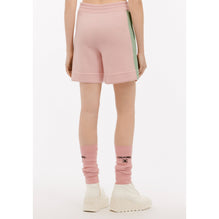 Cashmere 2Ply Shorts - Pink/ Green