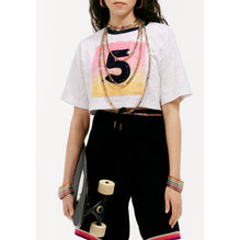 Cotton Tee-Shirt - White/Multicolor