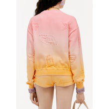 Cotton Sweatshirt - Pink/Orange