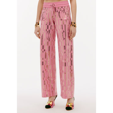 Wool Pants - Pink