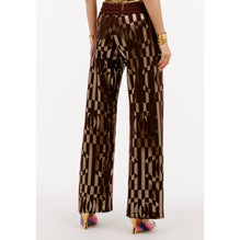 Wool Pants - Burgundy