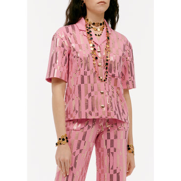 Wool Shirt - Pink