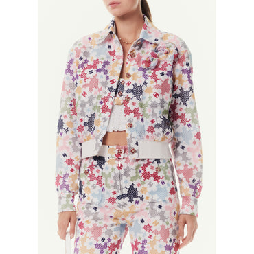 Fantasy Guipure Blouson - Wh/Na/Pi/Lt Bl/Mu