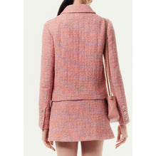 Fantasy Tweed Jacket - Orang/Bck/Pin/Whi
