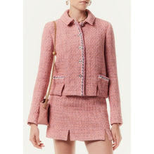 Fantasy Tweed Jacket - Orang/Bck/Pin/Whi