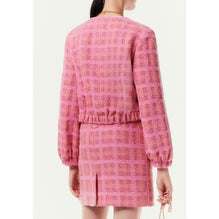 Cotton Fantasy Tweed Jacket - Pink/ Pink