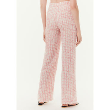 Glittered Fantasy Tweed Pants - Ecru/White/Red