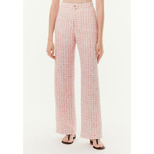 Glittered Fantasy Tweed Pants - Ecru/White/Red