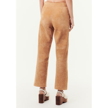 Calfskin Pants - Beige