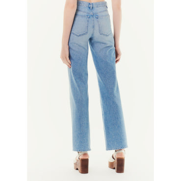Embroided Denim Jeans -  Blue