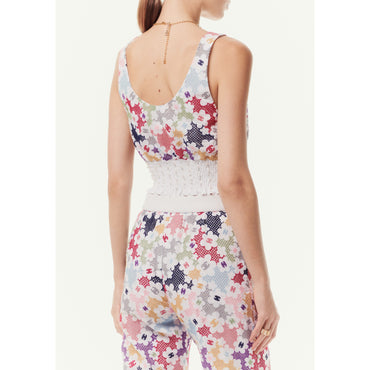 Fantasy Guipure Top - Wh/Na/Pi/Lt Bl/Mu