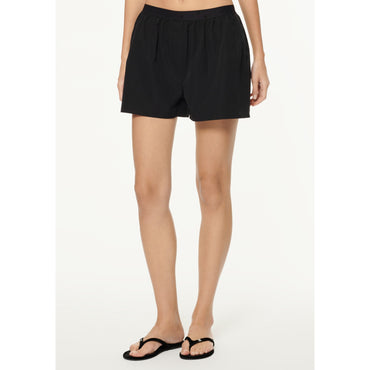 Cotton Canvas Shorts - Black