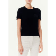 Cotton Knit Top - Black