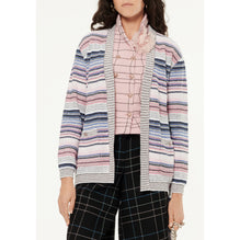 Cotton/Polyamide Cardigan - Pink/Multicolor