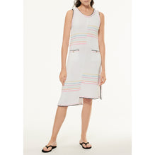 Cotton/Polyamide Dress - White/Multicolor