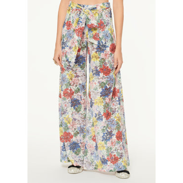 Fantasy Cotton Lace Pants - White/Red/Yel/Blue/Green