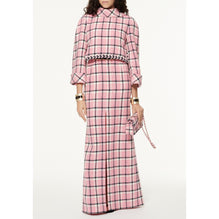 Fantasy Tweed Dress - Pin/Navy/Whi/Pink