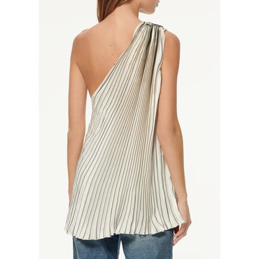 Silk Satin Top - Ecru