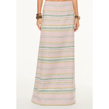 Fantasy Tweed Skirt - Pi/Wh/Ye/Grn/D Na