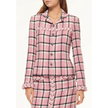 Fantasy Tweed Jacket - Pin/Navy/Whi/Pink