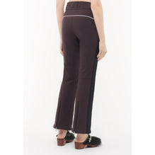 Stretch Jersey Pants - Brown/Navy/White