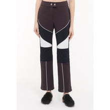 Stretch Jersey Pants - Brown/Navy/White