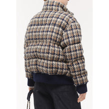 Fantasy Tweed Blouson - Beige/Brown/Navy/Khaki