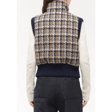 Fantasy Tweed Vest - Beige/Brown/Navy/Khaki