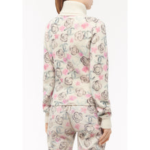 Cashmere/Silk Pullover - White/Pink