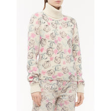 Cashmere/Silk Pullover - White/Pink