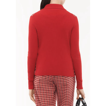 Cashmere Cardigan - Red