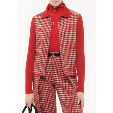 Cashmere Cardigan - Red