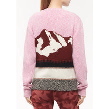 Cashmere/Wool Pullover - Pink/Burgundy/Multicolor