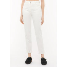 Washed Denim Jeans - White