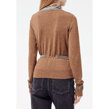 Cashmere/Wool Pullover - Multicolor/Brown