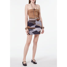 Wool/Cashmere Dress - Grey/Brown/Anthracite