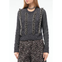 Wool/Cashmere Pullover - Anthracite