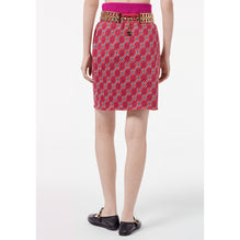 Silk Skirt - Fuchsia/Red