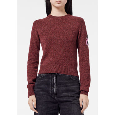 Cashmere 2 Ply Pullover - Burgundy