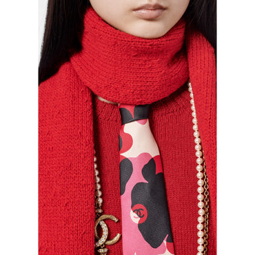 Wool Scarf - Red