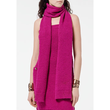Wool Scarf - Fuchsia