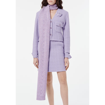 Wool Scarf - Lilac