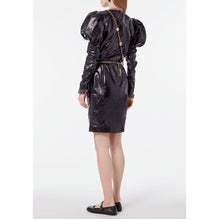 Lambskin Dress - Black