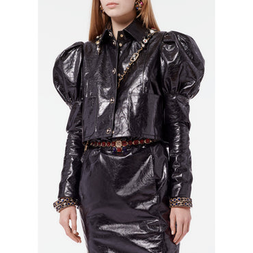 Lambskin Vest - Black
