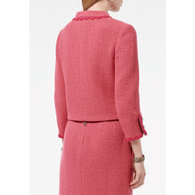 Wool Tweed Jacket - Pink