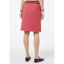Wool Tweed Skirt - Pink