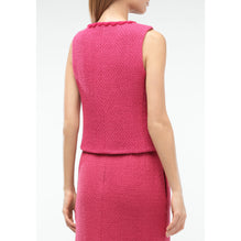 Wool Tweed Vest - Pink