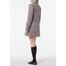 Fantasy Wool Tweed Coat - Grey