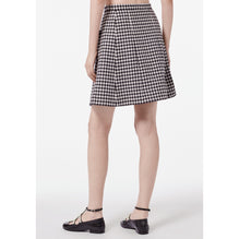 Fantasy Wool Cloth Skirt - White/Black