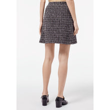 Fantasy Tweed Skirt - Bck/Whi/Gry/Pi/Yel